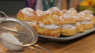 Ciasto parzone ptysiowe