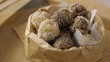 Bezglutenowe pralinki podróżnicze 