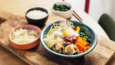 Bibimbap – smażony ryż z warzywami