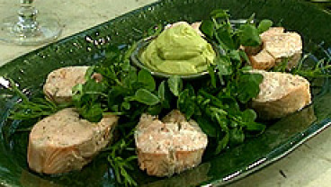 Łosoś pieczony w folii