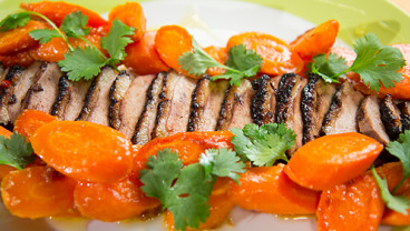 Pierś kacza z glazurowaną marchewką – Edyta Kądziela