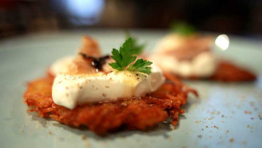 Rosti ziemniaczane z rybą