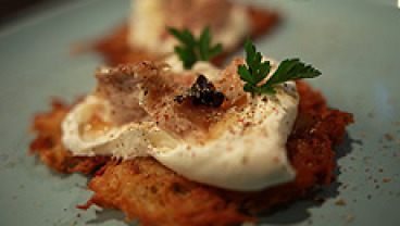 Rosti ziemniaczane z rybą