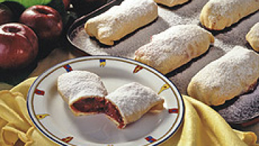 Strudlowe ciastka śliwkowe na sposób friulański