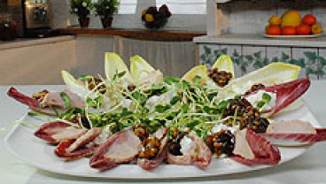 Wiosenne inspiracje - Łódeczki z cykorii 