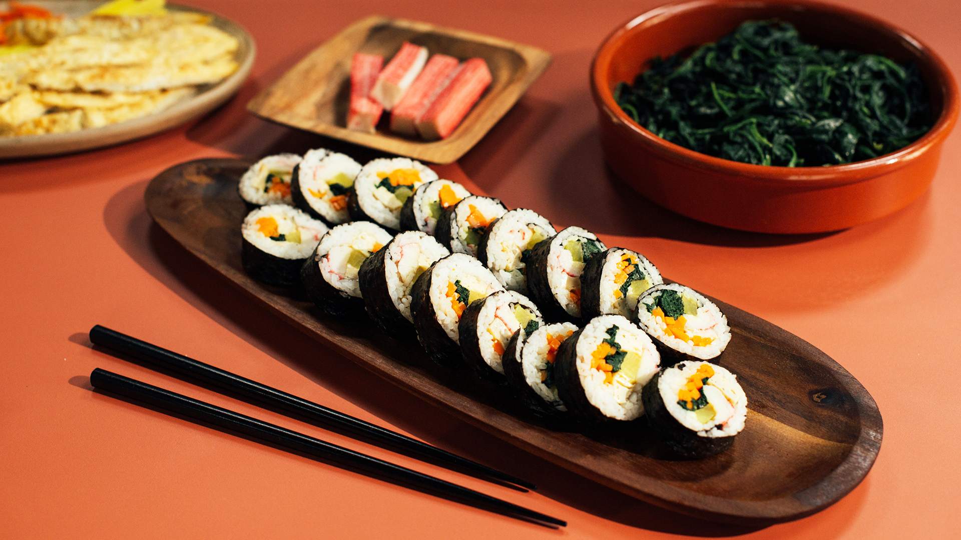 Kimbap - koreańskie sushi